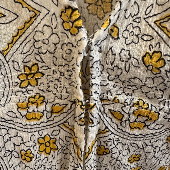 JOIE A LA PLAGE COTTON TUNIC MINI DRESS - SIZE M - Picture 3 of 6